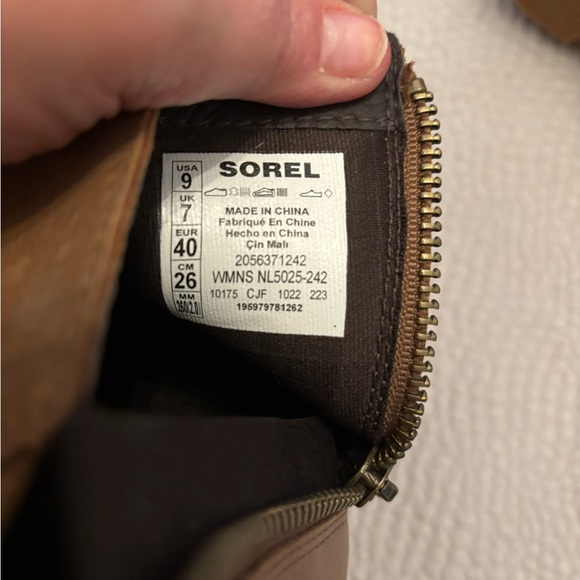 Sorel Women's Evie II Brown Waterproof Ankle Boots new without box - Picture 6 of 9